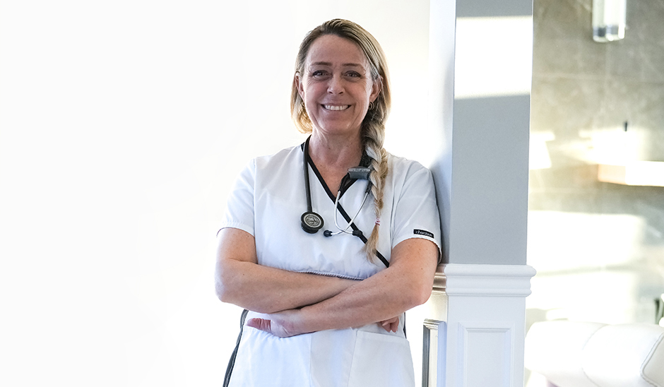 Chantal Larivière, infirmière auxiliaire - soins à domicile Rive-Nord et Basses-Laurentides